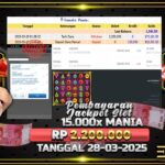 BUKTI JACKPOT SLOT 15.000x MANIA TERPERCAYA DI INDONESIA TGL 28-03-2025
