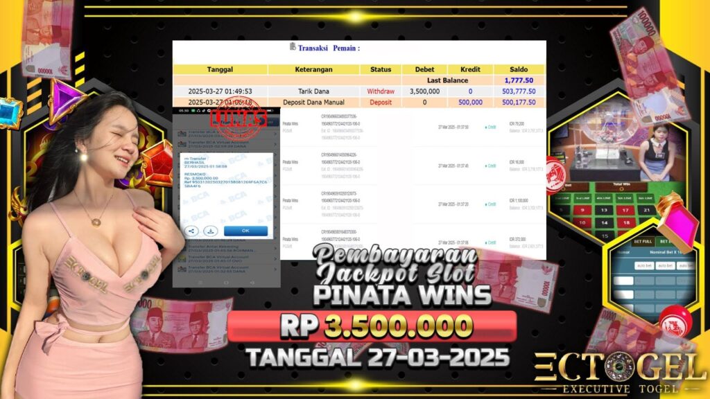 BUKTI JACKPOT SLOT WILD BOUNTY SHODOWN TERPERCAYA DI INDONESIA TGL 27-03-2025