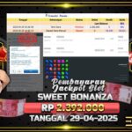 BUKTI JACKPOT SLOT SWEET BONANZA TERPERCAYA DI INDONESIA TGL 29-04-2025