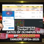 BUKTI JACKPOT SLOT GATES OF OLYMPUS 1000 TERPERCAYA DI INDONESIA TGL 29-04-2025
