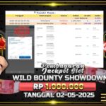 BUKTI JACKPOT SLOT WILD BOUNTY SHOWDOWN TERPERCAYA DI INDONESIA TGL 02-05-2025