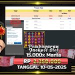 BUKTI JACKPOT SLOT  15.000X MANIA TERPERCAYA DI INDONESIA TGL 10-05-2025