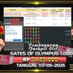 BUKTI JACKPOT SLOT GATES OF OLYMPUS 1.000 TERPERCAYA DI INDONESIA TGL 03-05-2025