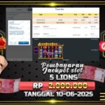 BUKTI JACKPOT SLOT 5 LIONS MEGAWAYS 2 1000 TERPERCAYA DI INDONESIA TGL 10-06-2025