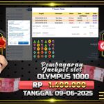 BUKTI JACKPOT SLOT GATES OF OLYMPUS 1000 TERPERCAYA DI INDONESIA TGL 08-06-2025